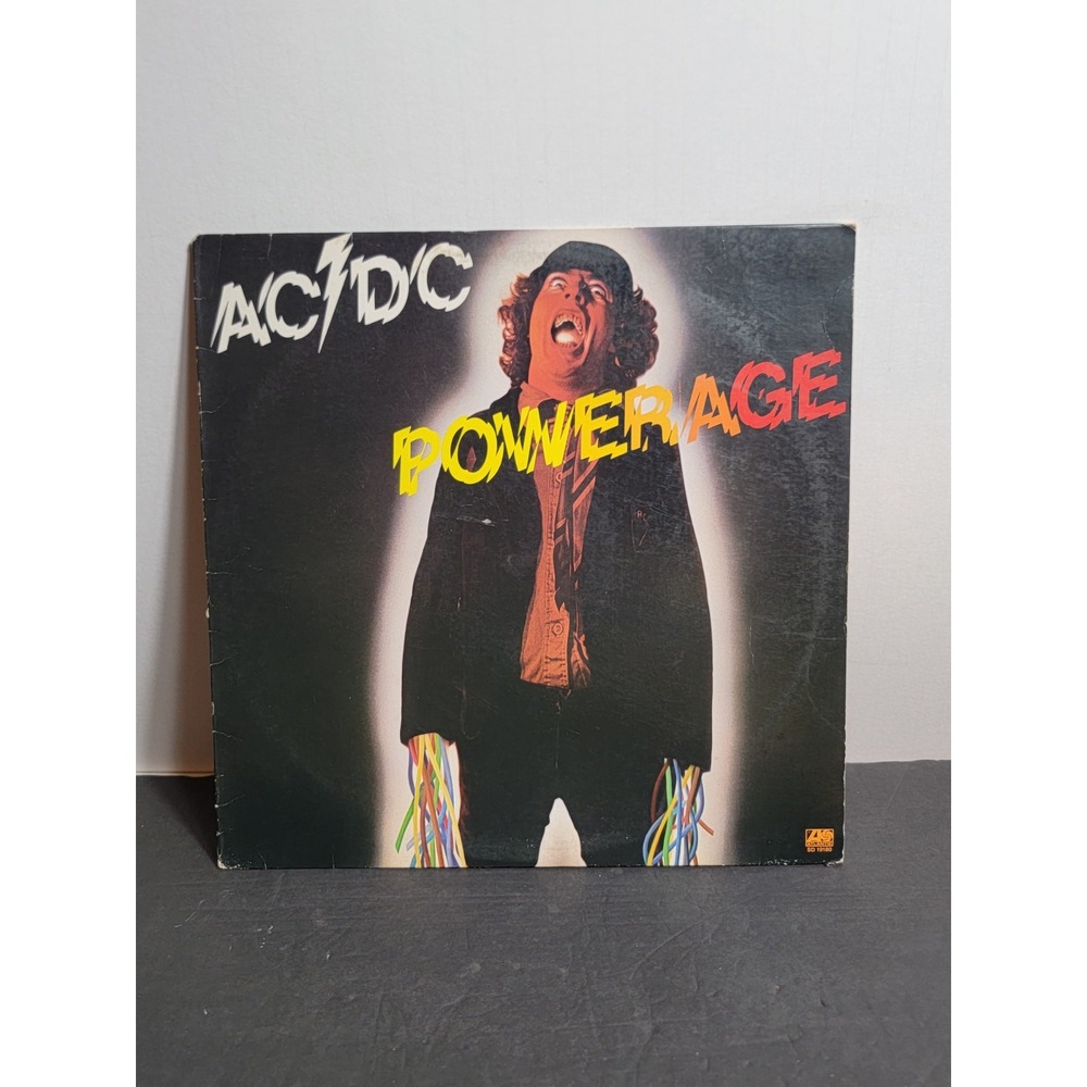 AC/DC Powerage 1978 Vinyl Record Album Atlantic SD 19180 Hard Rock LP